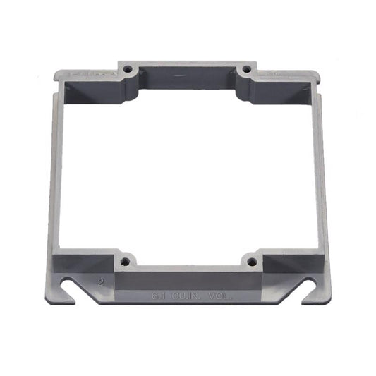 MUD RING RND 2G PVC