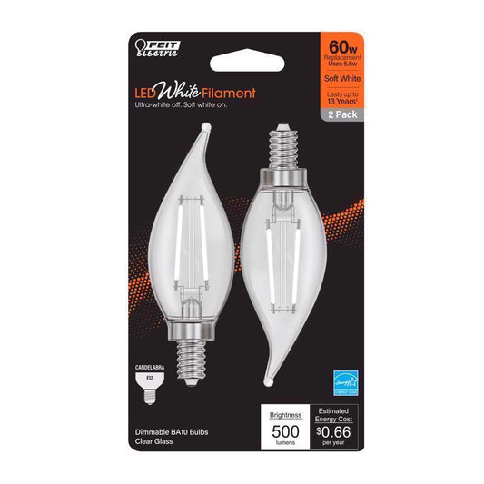 FIL LED BULB BA10 E12