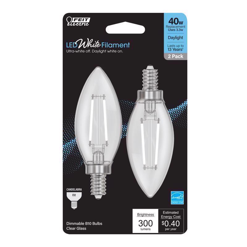 FIL LED BULB B10 E12 3.3