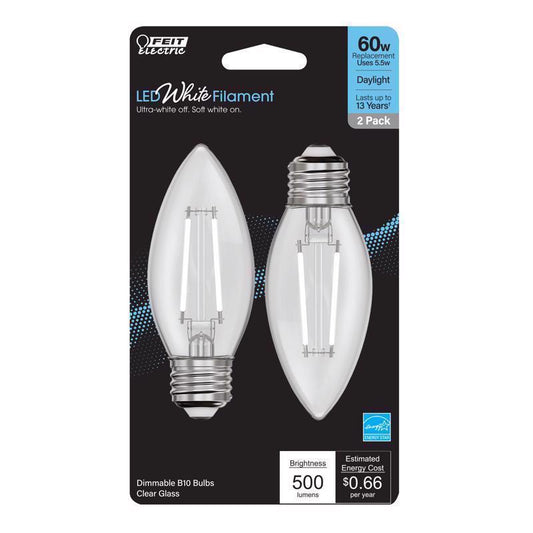 FIL LED BULB B10 E26 5.5