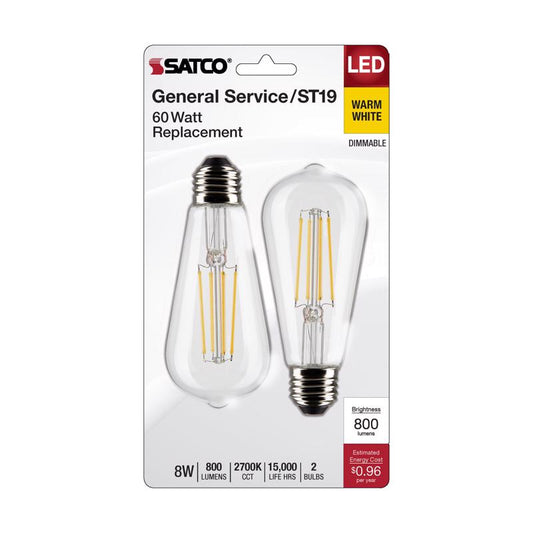 FIL LED BULB ST19 E26 4W