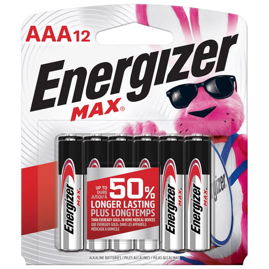 BATTERY AAA ENERG 12PK