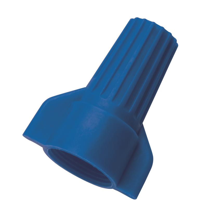 WIRE CONN COPPR BLU 10PK
