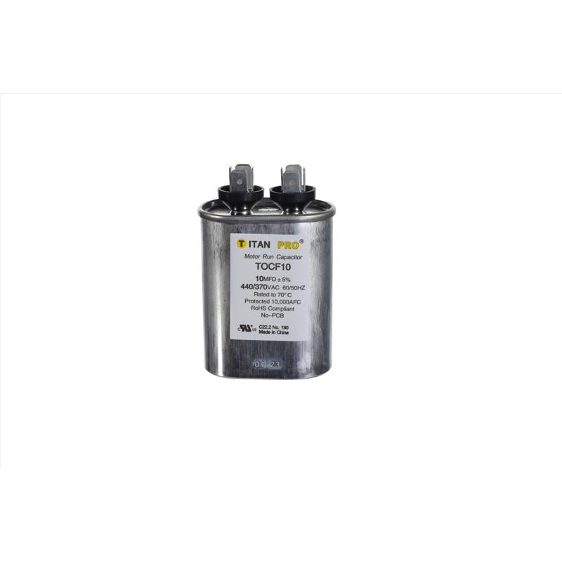 OVAL RUN CAPACTR 10MFD
