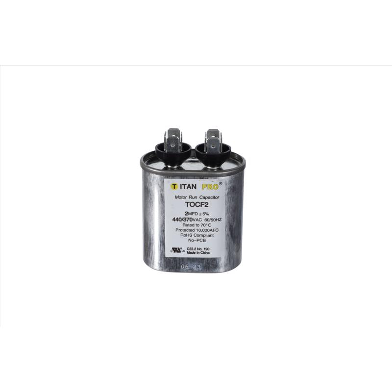 OVAL RUN CAPACTR 2MFD