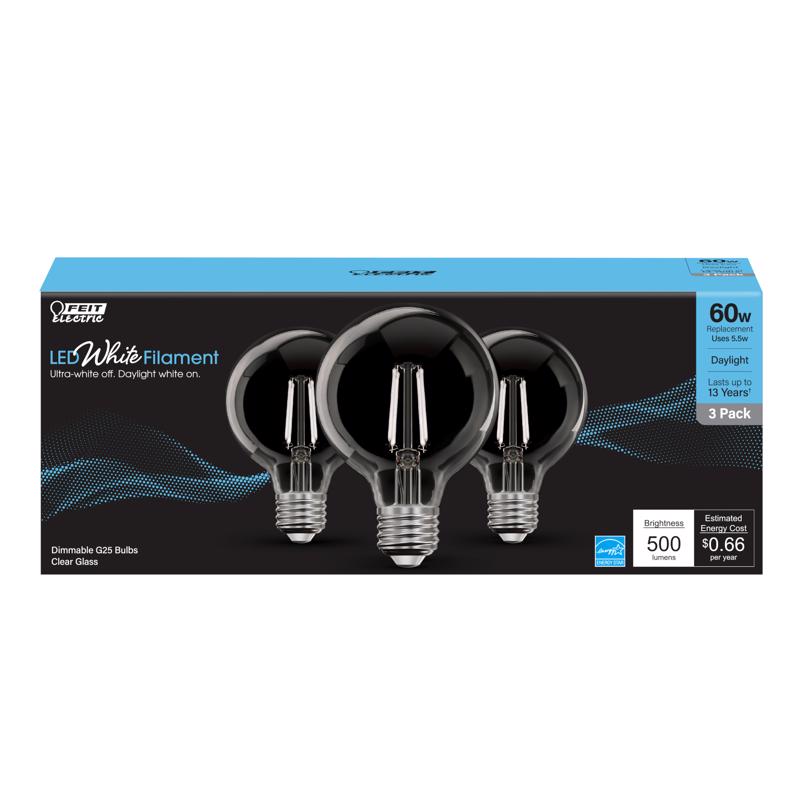 FIL LED BULB G25 E26 5.5