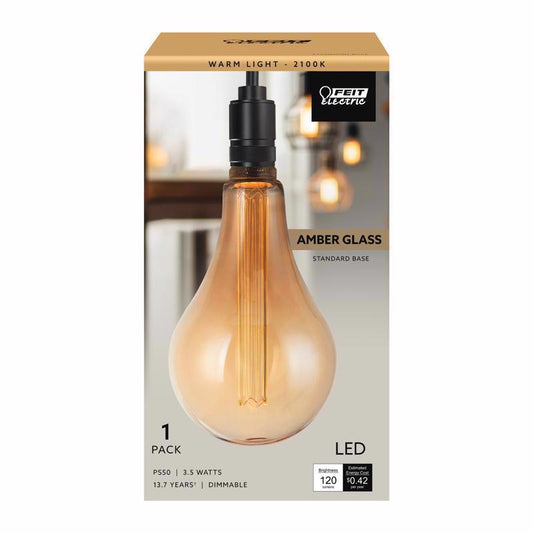 FIL LED BULB PS50 E26