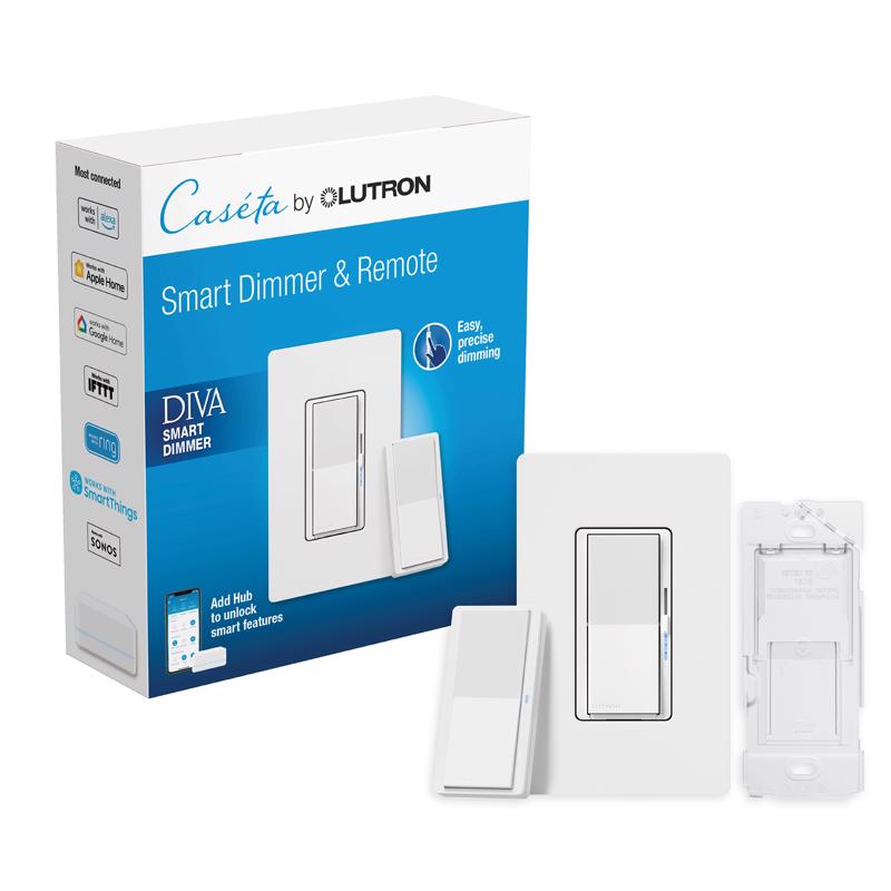 DIMMER/REMOTE 3-WAY WHT