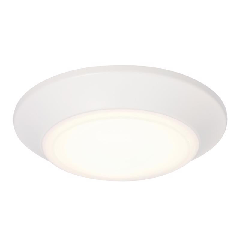 CEIL LIGHT FR WHT 6"W