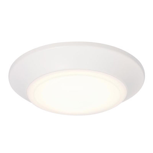 CEIL LIGHT FR WHT 6"W