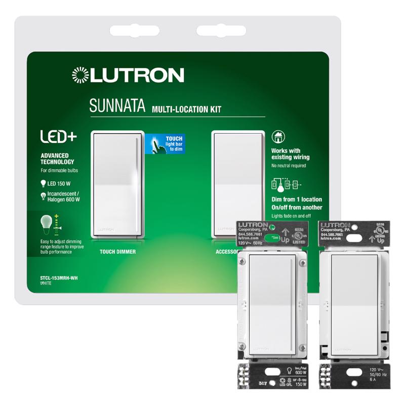 DIMMER ROCKER WHT 150W