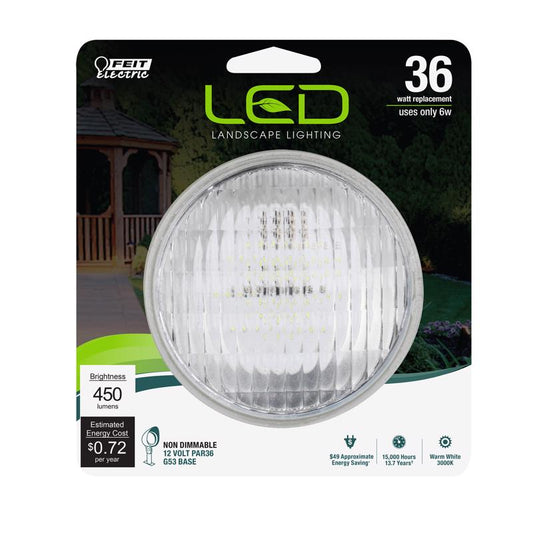 LED FLOOD BULB PAR36 G23