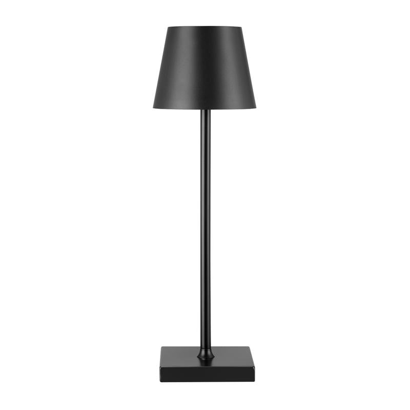 TABLE LAMP BLK 15"