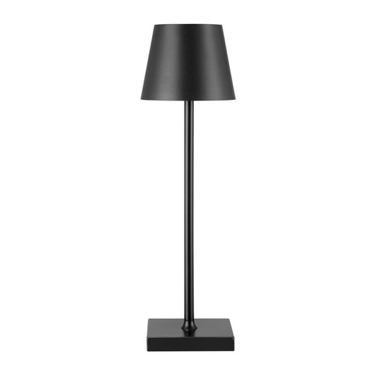 TABLE LAMP BLK 15"