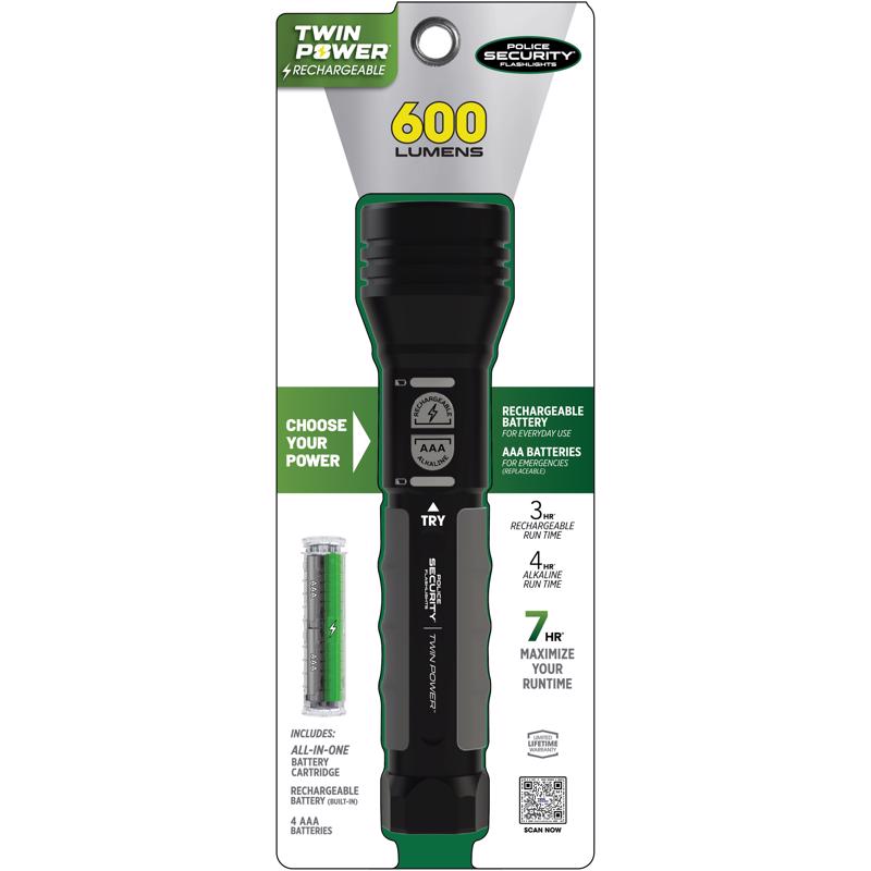 FLASHLIGHT 1000L BLK AAA