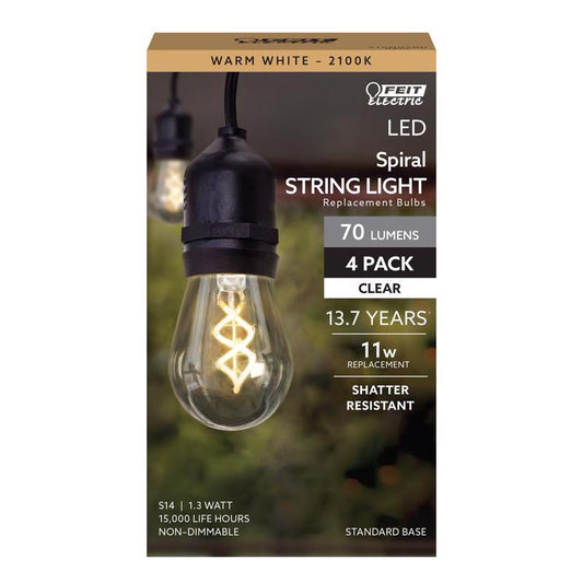FIL LED BULB S14 E26 9W