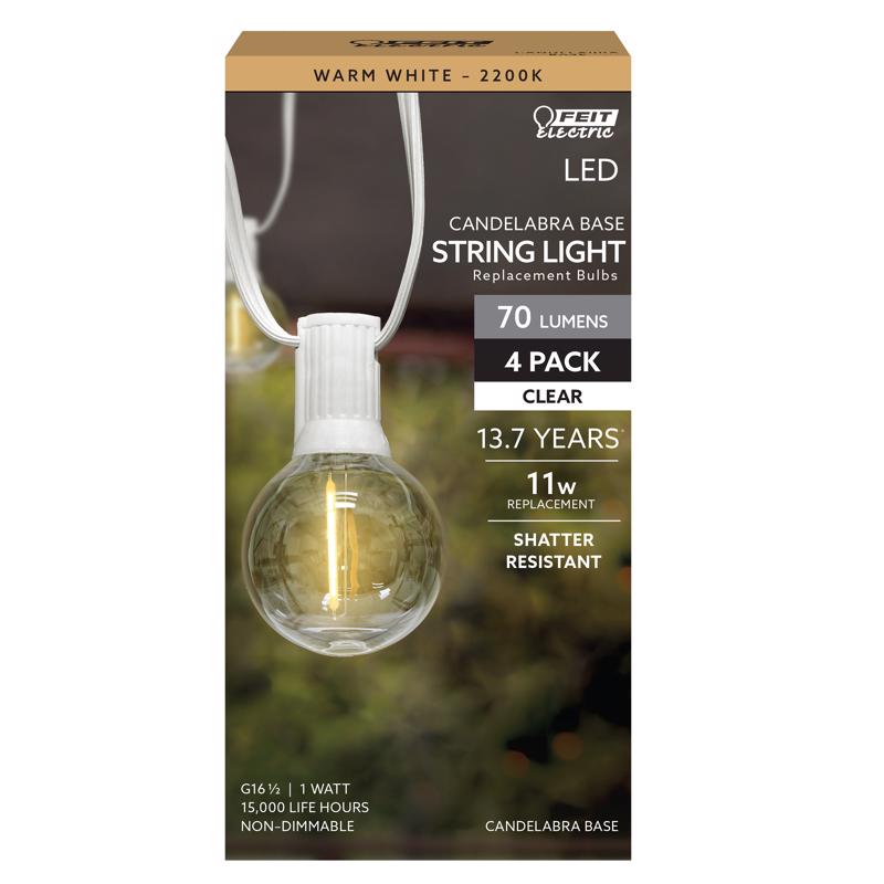 FIL LED BULB G16.5 E12