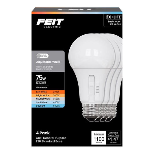 LED BULB A19 E26 8.8W