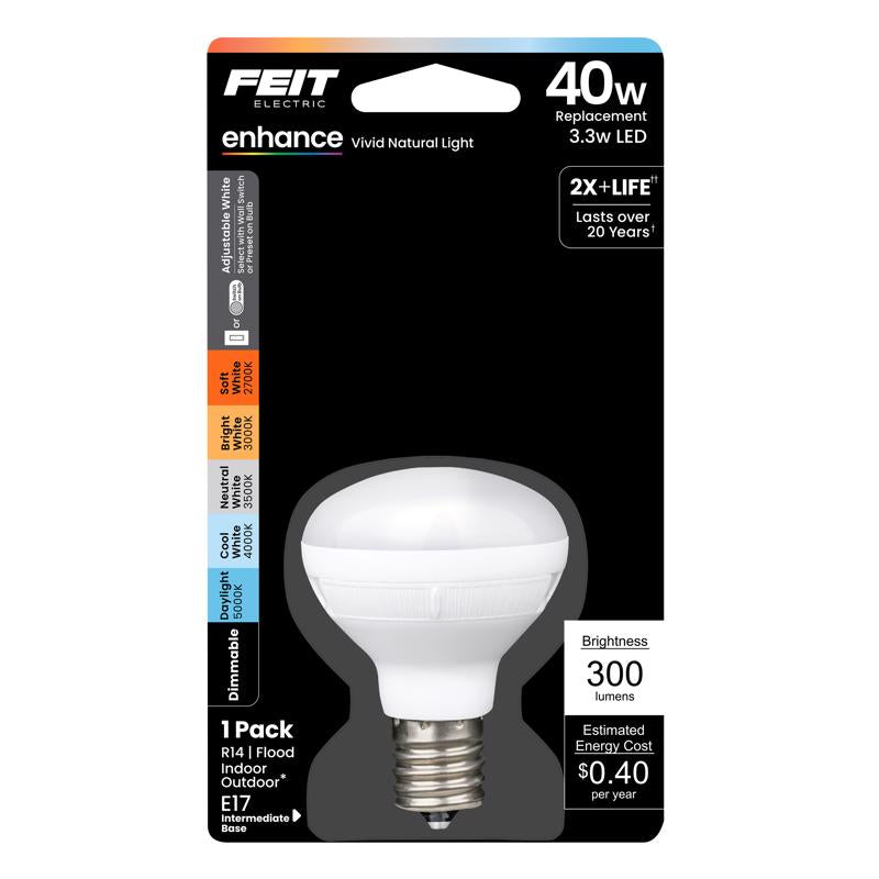LED BULB R14 E17 3.3W
