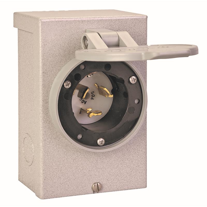 POWER INLET BOX 50A 1SP
