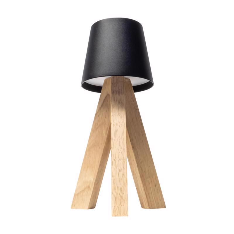 TABLE LAMP BLK 10.5"