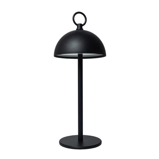 TABLE LAMP BLK 12"