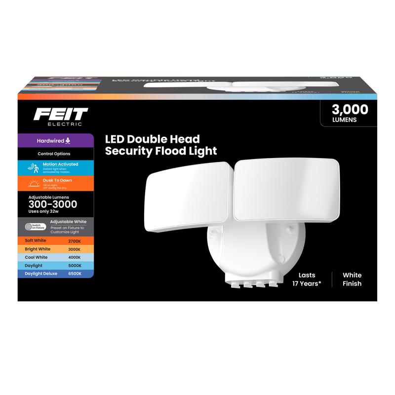 SECURITY LIGHT 3000L WHT
