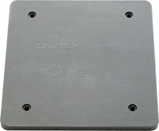 OUTLET BOX NW 2G SQ PVC