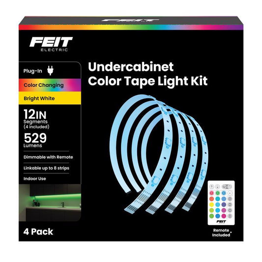TAPE LIGHT 12" COLOR CHG
