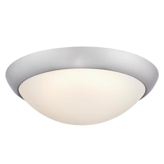 CEIL LIGHT BR NCKL 11"W