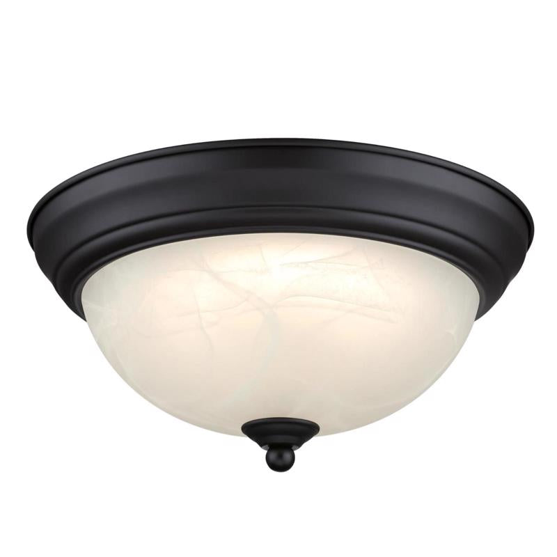 CEIL LIGHT BRNZ 11"W