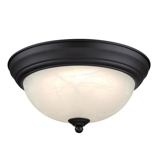 CEIL LIGHT BRNZ 11"W