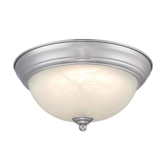 CEIL LIGHT BR NCKL 11"W
