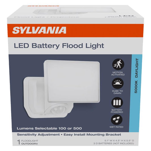 SECURITY LIGHT 500L WHT