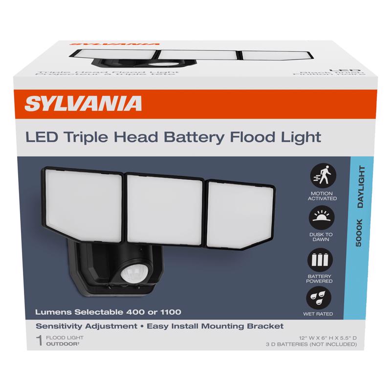SECURITY LIGHT 1100L BLK