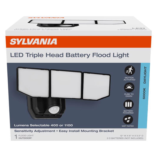 SECURITY LIGHT 1100L BLK