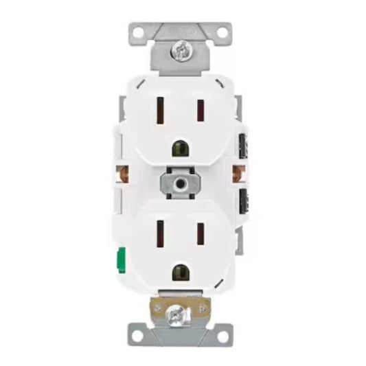 OUTLET  15A WHT