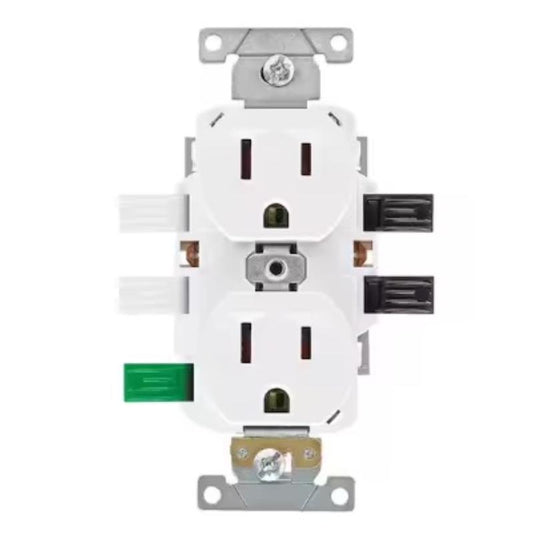 OUTLET  15A WHT
