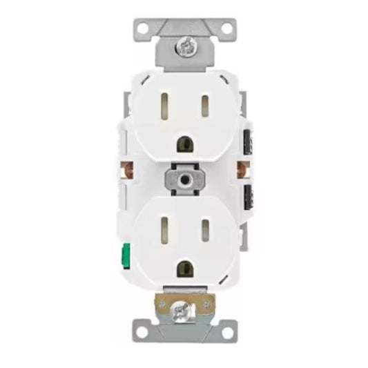 OUTLET  15A WHT