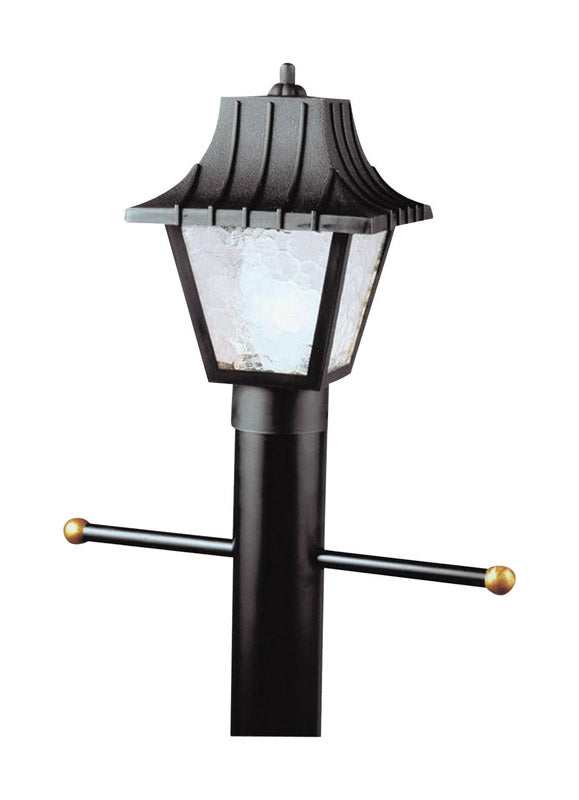 LANTERN FIXTURE MATTE BL