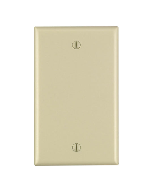 WALL PLATE 1G IVRY BLNK