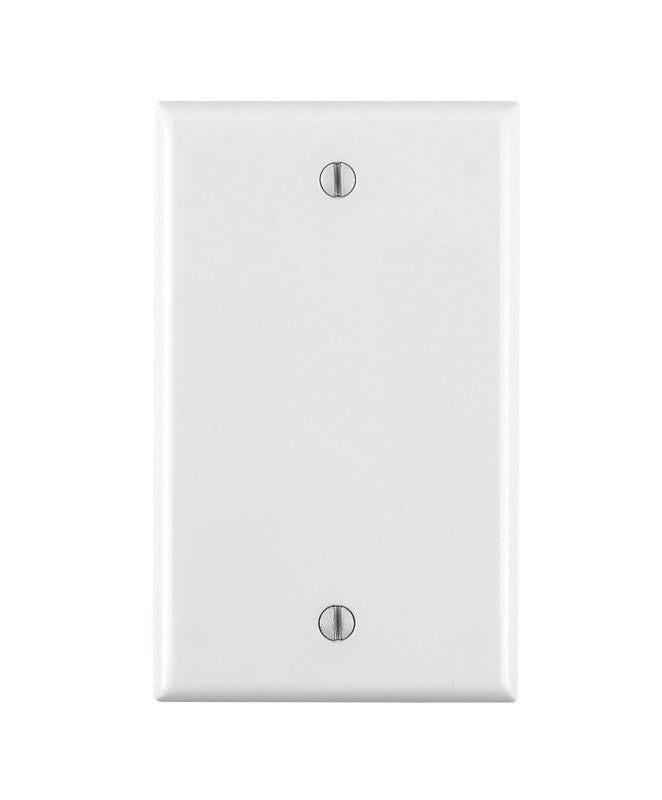 WALL PLATE 1G WHT BLNK