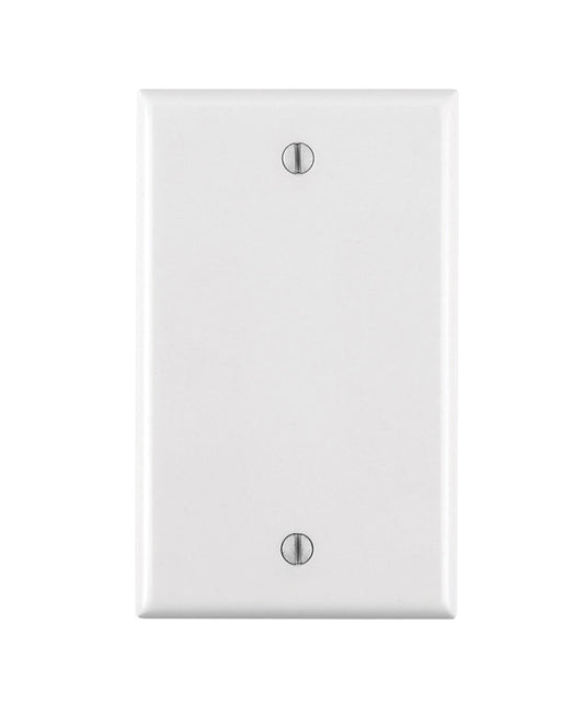 WALL PLATE 1G WHT BLNK