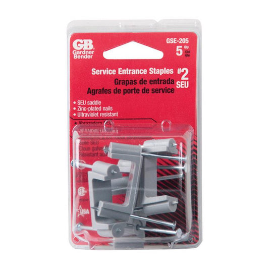 CABLE STRAP 1" GRY 5PK