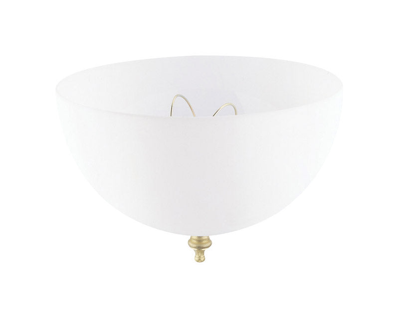 LAMP SHADE DOME WHT