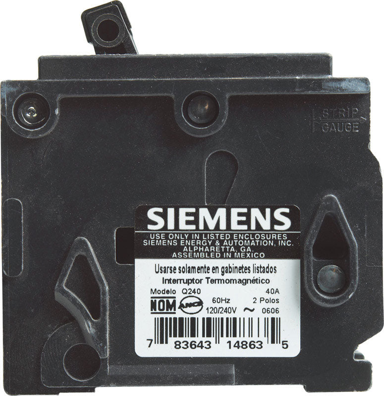 CIRCUIT BRKR 40A 2P STND
