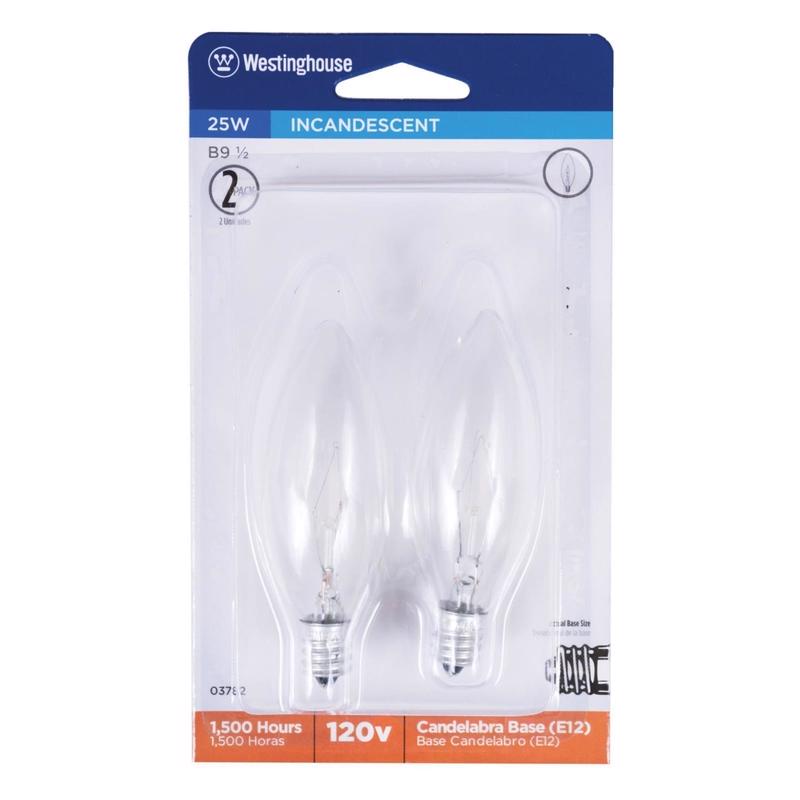 INCAND BULB 25W E12