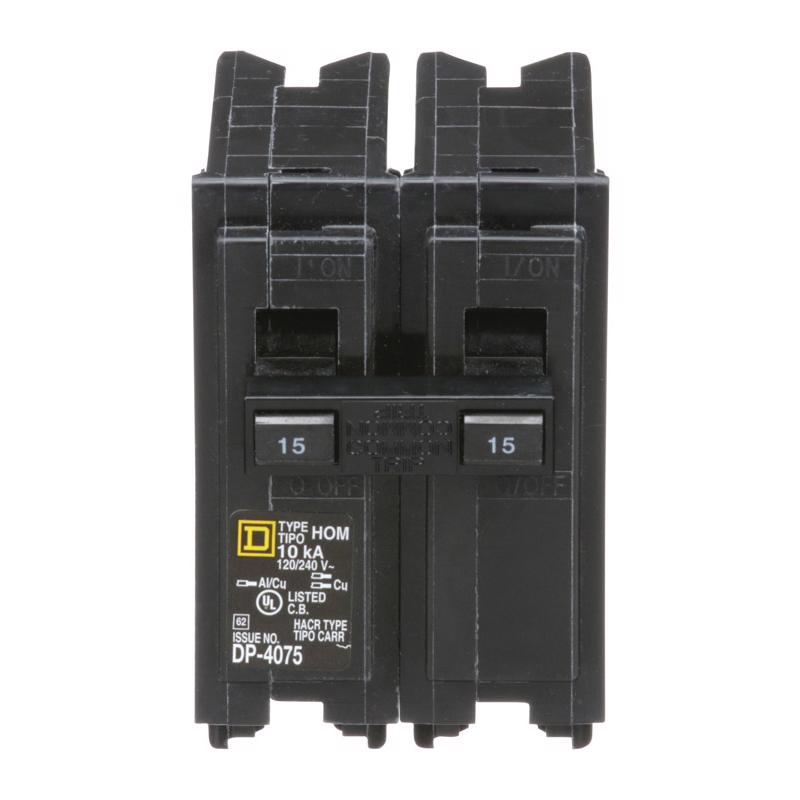 CIRCUIT BRKR 15A 2P SURG