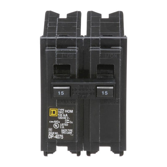 CIRCUIT BRKR 15A 2P SURG