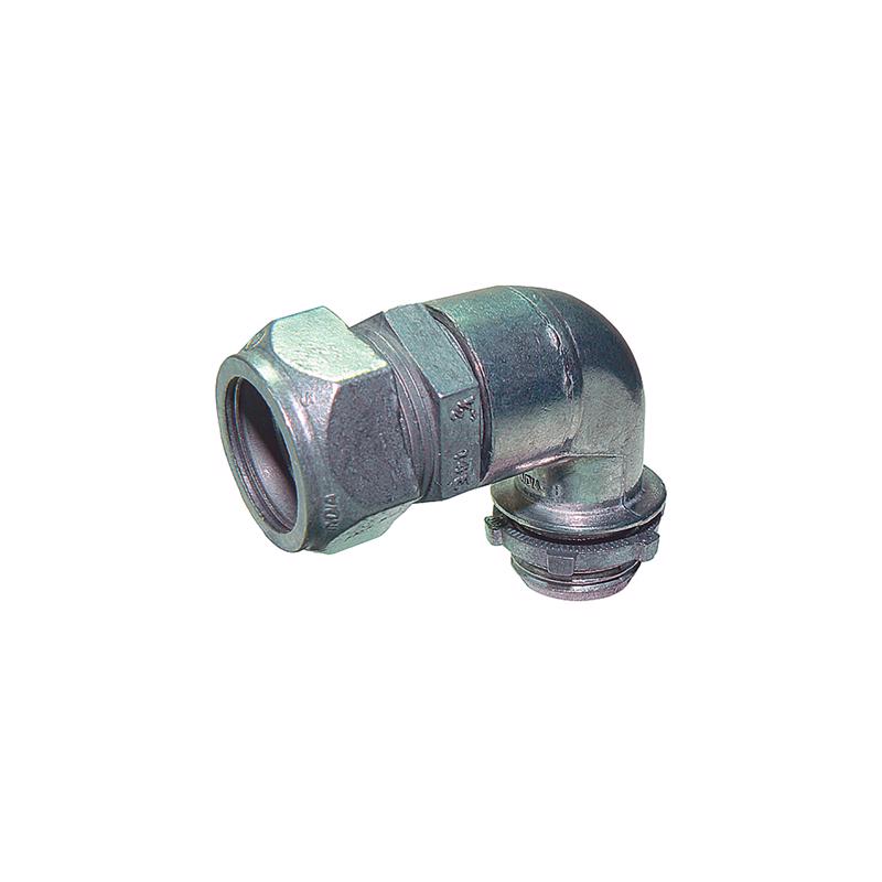 90D COMP CONNECT ZINC1/2